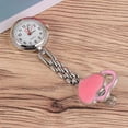 thumbnail image 4 of Heart Shaped Watch Waterproof Pocket Watch Fashion Creative Hanging Watch for Decor Use (Pink), 4 of 8