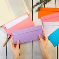 thumbnail image 3 of Outus 500 Pcs #10 Colored Envelopes Business Envelopes Adhesive Security Letter Size for Mailing Office Letter Check Invoices Letterhead Invitations, 3 of 7