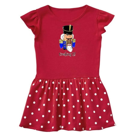 

Inktastic Crushing It! Nutcracker Gift Toddler Girl Dress