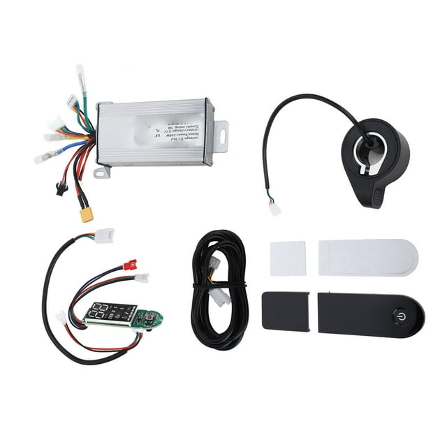 Panel de Acelerador del Controlador de scooter 36V 350W, Controlador de Retraso del Pulgar ESTABLE DC 36V 350W Rendimiento ESTABLE PARA M365