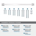 thumbnail image 2 of Amerock Westerly 12 inch (305mm) Center-to-Center Polished Chrome Appliance Pull, 2 of 4