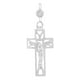 thumbnail image 5 of Rosario De Plata Ley 925 Con Bola Diamantada De 55 Cm, 5 of 5
