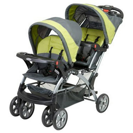 Baby Trend Sit N Stand Double Stroller, Carbon