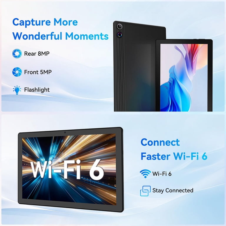 AEEZO Android 14 11inch Tablet , Octa-Core Processor,16GB RAM +