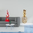 thumbnail image 2 of Escultura abstracta de fuego,Estatua de arte abstracto,adorno decorativo para el hogar,Estatua de resina,Estatua de resina para decoración del hogar,manualidades,oro,Escultura de oro,figura de, 2 of 8