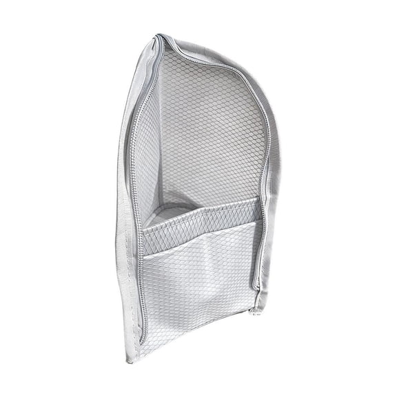 Self-Standing 3D Toiletry Bag for Travel, Waterproof Hanging-Free Cosmetic Organizer with Mesh Compartments, Portable Shaving & Skincare Storage, Quick-Dry PVC Bathroom Essential