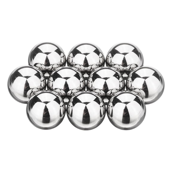 10Pack 10mm Bearing Balls, 440C Stainless Steel, G10 Precision Balls for Bearings Bicycles Casters Automotive Part and DIY, (Mirror Polished)