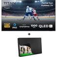 thumbnail image 3 of Titan S200 QLED 85 Inch Outdoor TV, Partial Sun, IP65 Smart Weatherproof TV, 4K HDR, 120 Hz, Tizen AI OS, 1000 Nits, Wi-Fi 5, HDR10+, Outdoor TV Cover, Slim Bezel, 2 Yr Wty, 3 of 8
