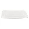 Microwave Safe Container Lid Plastic Fits 24-32 oz. Rectangular Clear 75/Bag 300