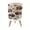 Color 3, variant on Small Trash Can with Lid Bison Wildlife Watercolor Seamless Prairie Grass Rocks Earth Tone 1.8 Gallon Dog Proof Trash Can Round Garbage Can Waste Bin Wastebasket for Bathroom Bedroom Living Room