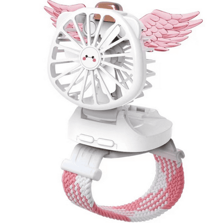 

Personal Mini Wrist Fan Portable Folding Handheld Mini Watch Fan USB Charging Teens Kids Teenager Wrist Wearable Personal Cooling Fan School Office Outdoor