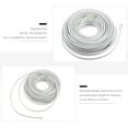 thumbnail image 5 of CIMAXIC Rallonge de Téléphone, Câble Téléphonique RJ11 6P4C, Coupleurs de Prise, Câble pour Téléphone, 787,4 Pouces X 0,12 Pouces X 0,12 Pouces, 5 of 5