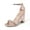 CHAMPAGNE-RHINESTONE, variant on Women's Hi-Chunk High Heel Pump Sandals