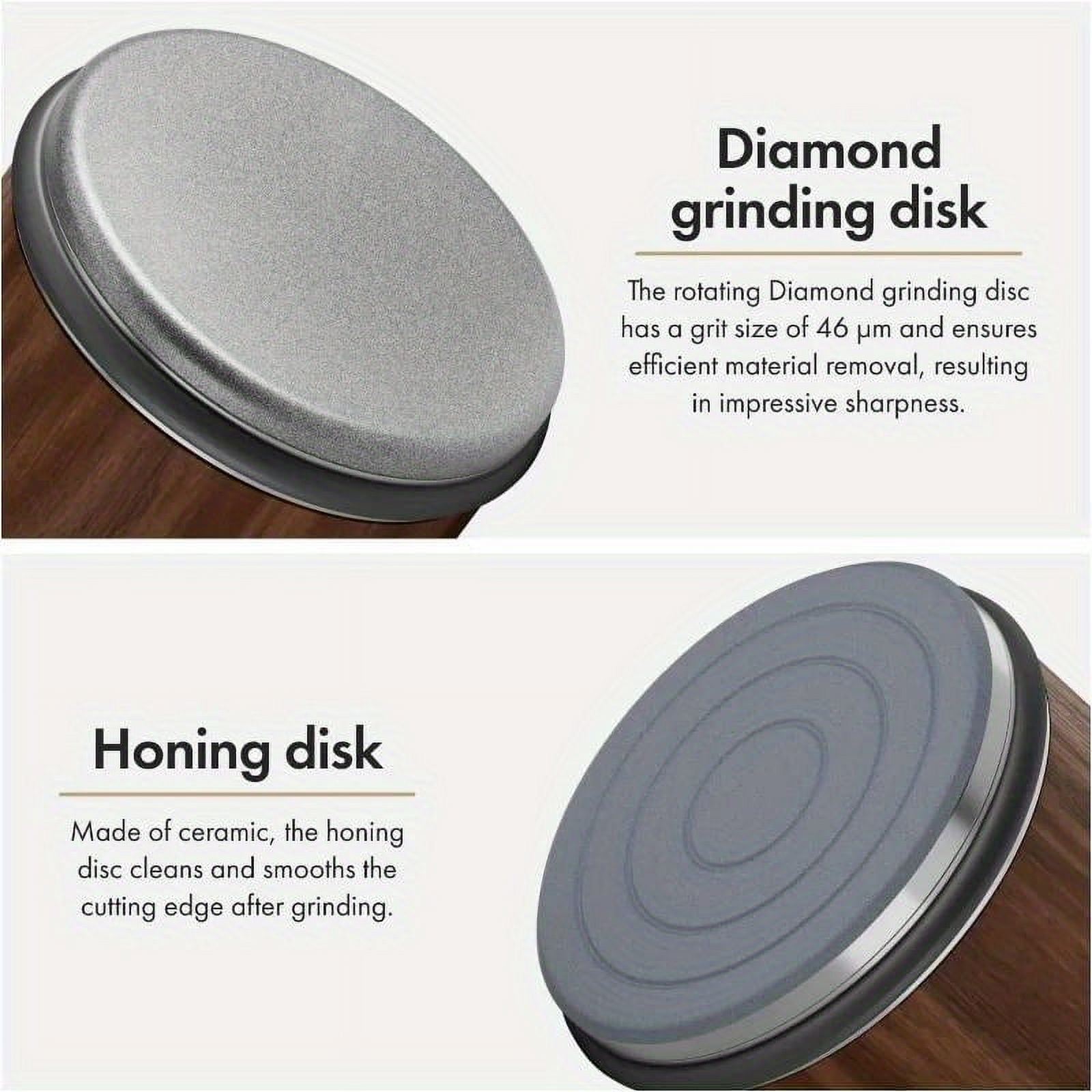 1 Set, Rolling Knife Sharpener, Fixed Angle Knife Sharpener, System Kit With Tumbler Diamond Grinding Stone, Grinding Apparatus With 15 And 20 Degrees, Kitchen Supplies