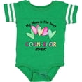 thumbnail image 3 of Inktastic My Mom is the Best Counselor Ever Boys or Girls Baby Bodysuit, 3 of 5