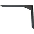 thumbnail image 4 of Ekena Millwork 2 1/2"W x 14"D x 10"H Countertop Support Steel Heavy Duty Bracket w/ Gusset, Powder Coated Black, 4 of 10