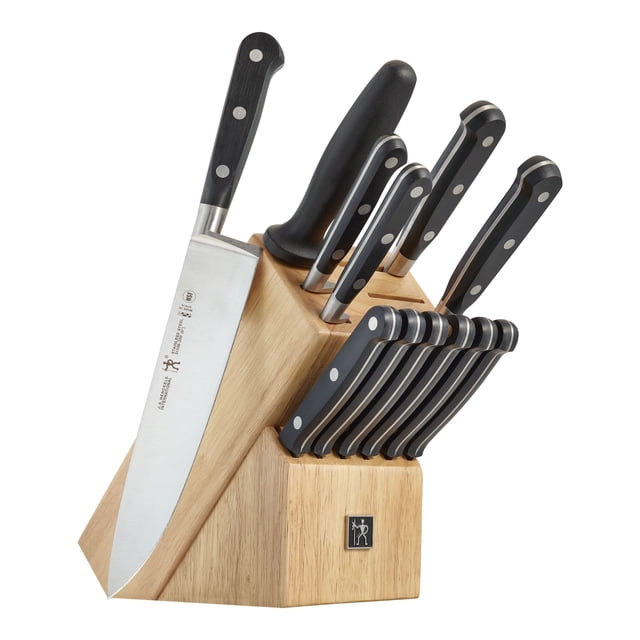 HENCKELS French Forged Ensemble de 13 Couteaux avec Bloc