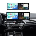 thumbnail image 2 of ZWNAV Dual 9.1 inch Screen Car Radio For BMW 5 Series 2018 Android 15 Multimedia Player GPS Navigation Auto DSP Stereo Host, 2 of 13