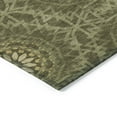 thumbnail image 4 of Addison Rugs Chantille Indoor/Outdoor Transitional Circles Olive Washable Rectangle Rug, 8' x 10', 4 of 6