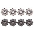 thumbnail image 1 of 8 Piezas De De Imitación Sol Para Ropa Pared Tapicería De Sofá Alfombrils Cortinas,1.18 Pulgadas Sunnimix Aleación Rhinestone Shank Buttons, 1 of 8