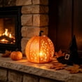 thumbnail image 4 of Halloween LED Pumpkin Lantern with Dancing Skeleton Cutouts Light Projecting Jack O Lantern Ornament For Indoor Outdoor Party Yard Decor, 4 of 7