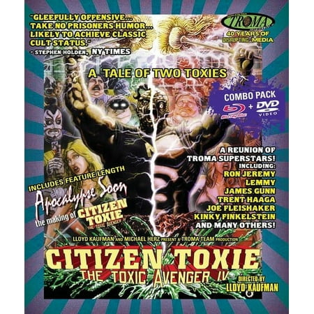 Citizen Toxie: The Toxic Avenger, Part IV (Blu-ray + DVD), Troma, Sci-Fi & Fantasy