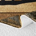 thumbnail image 5 of Erosebridal Bear Animal Twin Quilt Set for Men, Western Rustic Twin Coverlet Set, 2 Pieces, 5 of 7