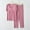 164#Pink, variant on Dwaogom Women Fashion V-Neck Casual Solid Sleeve Tops Outing Long Pants Sets Long Sleeve Pullover And Drawstring Sweatpants Womens Outfits Lounge Sets