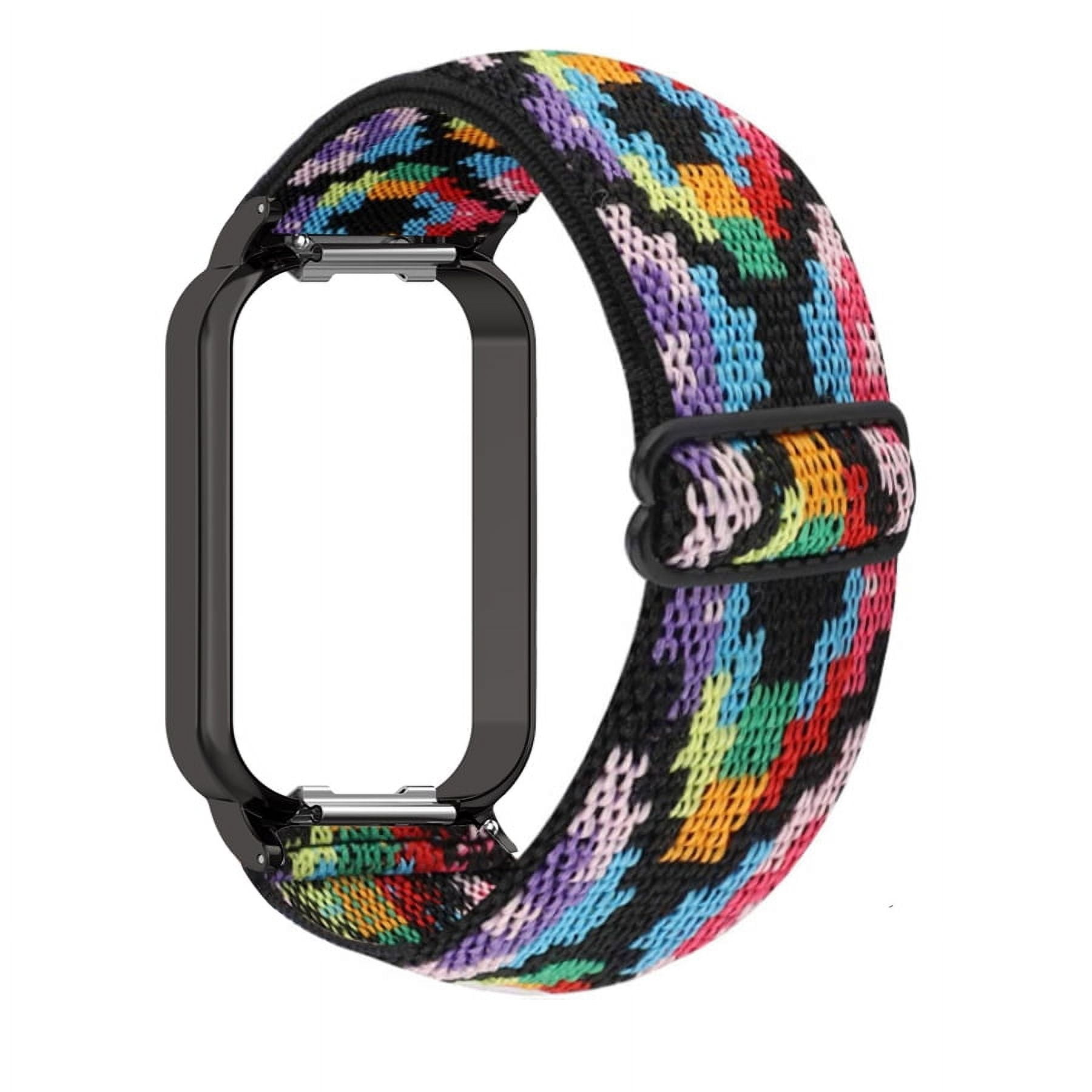 Elastic Nylon Loop Bracelet For Xiaomi Mi Band Active Strap