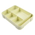 thumbnail image 4 of Compartment Lunch Box Plastic Portable Lunchbox Students Office Box, 4 of 9