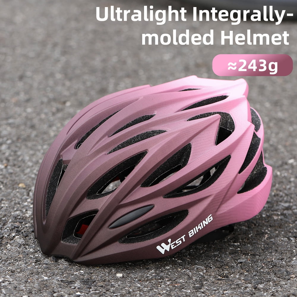 Cycle Equipment Gradient Color Breathable Cycle Helmet Integrated Safety Cap for Bike Cycling