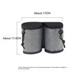 thumbnail image 2 of Tignapoo Travel Cup Holder for Luggage - Portable Beverage Sleeve with Multi-Function Storage, Detachable Design for Drinks, Available in Blue, Gray, Black, Red, 2 of 6