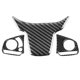 thumbnail image 1 of Car Steering Wheel Cover Trims Accessories Carbon Fiber Look for 10Th 2016 2017 2018 2019 2020 2021, 1 of 5