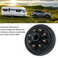 thumbnail image 4 of Trailer Brake Drum, 7000lbs with Large Braking Area, Simple Installation, for High Strength Metal Hub Assembly, 4 of 7