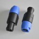 thumbnail image 2 of 10pcs Speakon Connector 2 Pole Male Plug Compatible For Audio Loudspeaker Cable Ft, 2 of 5