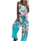 thumbnail image 5 of Mono Para Mujer Estilo Étnico de Moda Estampado Hombro Frío Tirantes Cami Pantalones Mono Odeerbi ODB-4, 5 of 5