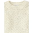 thumbnail image 3 of The Children's Place Girls Long Sleeve Scalloped Crochet Sweater, Sizes XS-XXL, 3 of 4