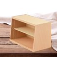 thumbnail image 5 of Simulation Dollhouse Miniature Wooden Shelf Life Scene Organizer Landscape Bookshelf Mini Display Shelf for Dollhouse Bedroom, 5 of 7