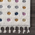 thumbnail image 5 of nuLOOM Behati Polka Dot Kids Tasseled Area Rug, 3' x 5', Off White, 5 of 9
