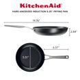 thumbnail image 2 of Kitchen Aid Hard Anodized 21cm Fry Pan, 2 of 5