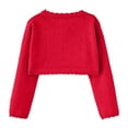 thumbnail image 4 of KyCheLot Girls Long Sleeve Shrugs Thin Knit Sweater Cardigan for Dress 0-10 Years, 4 of 7