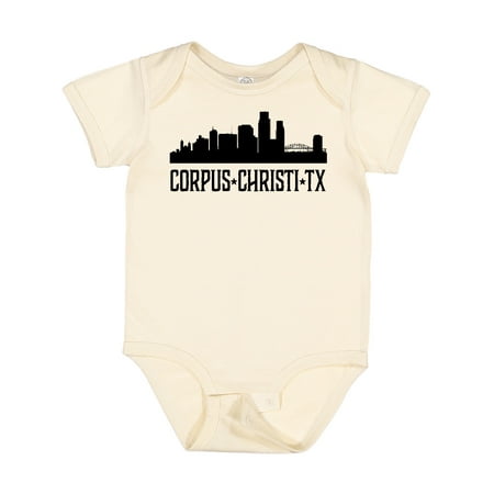 

Inktastic Corpus Christi Texas Skyline Gift Baby Boy or Baby Girl Bodysuit