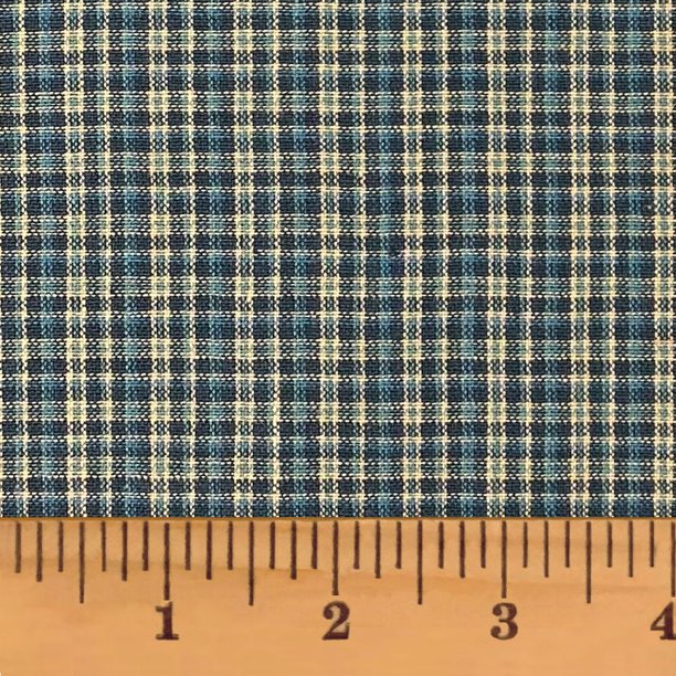 James Blue 2 Homespun Cotton Fabric Sold by the Yard JCS Fabric