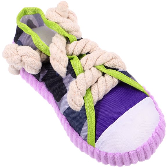 Juguete para masticar para perros, juguete para rechinar los dientes, divertido zapato en forma de cachorro, juguete para morder