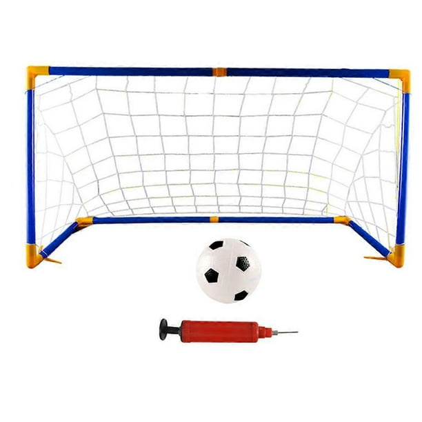 Portable Soccer Net Competition Soccer Goal Handmade Football Door Up Goals Training Game Toy Hockey Goal