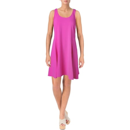 Ann Taylor Petite Dresses - Lauren Ralph Lauren Womens Petites Matte Jersey Sleeveless Casual Dress