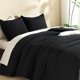thumbnail image 5 of Juego de edredón Litanika Black King Size con 2 fundas de almohada, 5 of 8