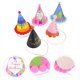 thumbnail image 3 of EeaseMX 5 sombreros de fiesta de cumpleaños, sombreros de cono de cumpleaños, sombreros de cumpleaños versátiles, tocados, estilo aleatorio, 3 of 7