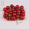 thumbnail image 5 of Gustave 48PCS Christmas Balls Ornaments Shatterproof Christmas Tree Decorations Hanging Balls for Xmas Holiday Wedding Party Decor, Red, 5 of 10