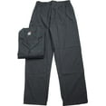 thumbnail image 2 of Hanes Mens Broadcloth Adult Male Cotton Blend Pajama Set Black 2XL, 2 of 3